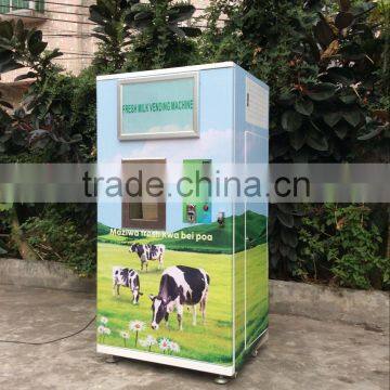 Bill and Coin acceptor automatic fresh milk atm milk vending machine