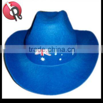 Felt Blue Cowboy Hat photo-2