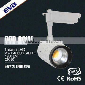 Aluminum Housing High Quality Black LED Track Lighting 2/3/4Wires