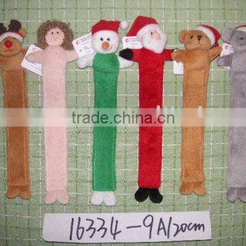 Plush animal bookmark