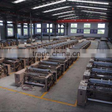 190Single Pump 2-nozzle Plain Shedding Water Jet Loom With Electronic Weft Feeder for Sale in Qingdao