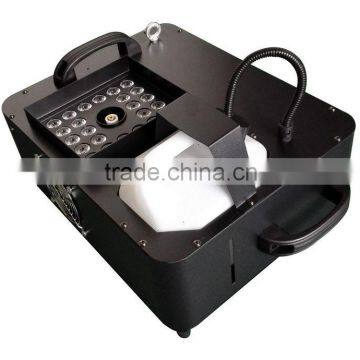 Pro DJ Geyser Geiser RGB CO2 Fog Cannon Pyro Vertical Upward 24*3W RGB 3IN1 1500W LED Fogger Machine With LCD Display photo-5