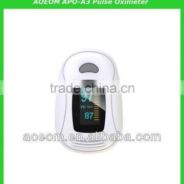 OLED dispaly 4 directions handheld pulse meter
