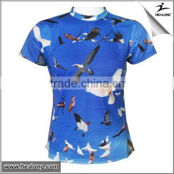 Healong Custom Cheap T Shirts Quick Dry Shirt