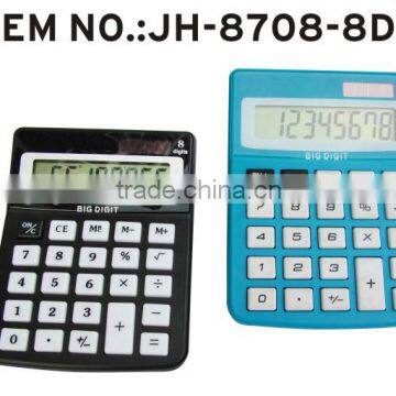New Design Solar&battery Power Desktop Electronic Calculator photo-2