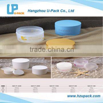 250g Plastic Body Material and Plastic Cap Material Plastic Jar ,PP Container