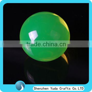 Round Green Polished Decoration Ball Solid Acrylic Ball