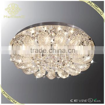 Chrome Modern Home Decoration K9 Crystal Ceiling Lighting