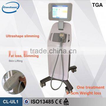 Aft salon High intensity focus ultrasound cellulite apparatus obesity