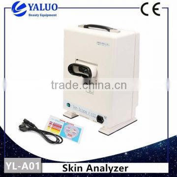 Skin and hair analyzer bia skin analyzer wood lamp for clinic use