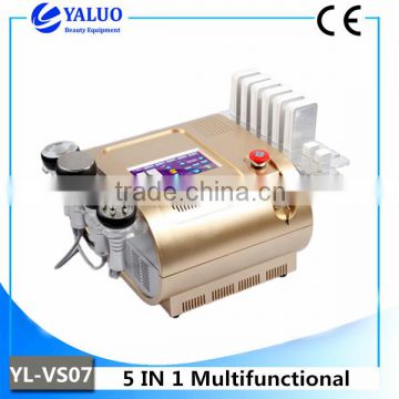 YL-VS07 Cavitation Vacuum RF 5 in 1 slimming machine