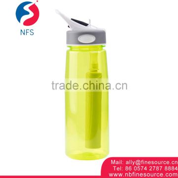 Camping Customized Outdoor Portable Drink Filter Plastic Water Bottle