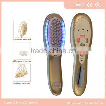 Useful double beaded hair combs relax