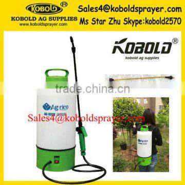 CE certificated 12L 6V pump backpack electric sprayer