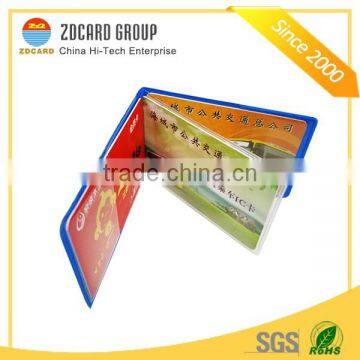 RFID Blocking Plastic Credit Card Holder