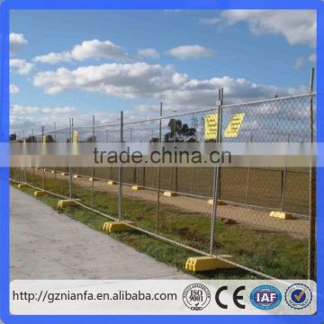 2.1*2.4m Standard Size Australia Temporary Fence with plastic Feet(Guangzhou Factory)