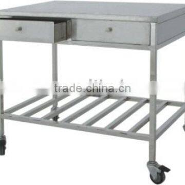stainless steel experiment working bench