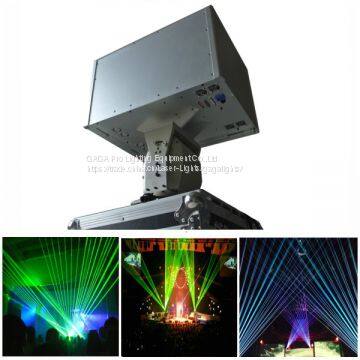 Green  8000MW Waterproof   Moving Head Laser Lighting