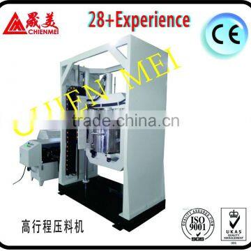 High stroke hydraulic presser/presser and estruder/stong dispersing machine for glue and paint