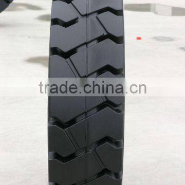 7.00-12/5.00 high quality Resilient rubber Tires , airless tires