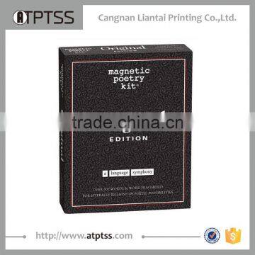 Novelty creative magnetic poetry kit