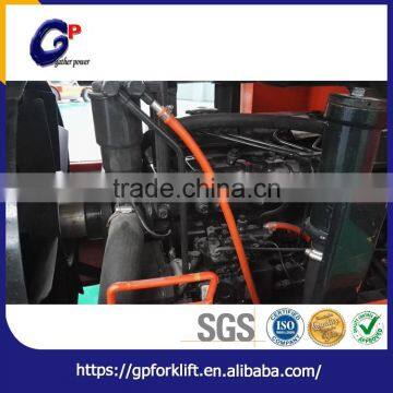China Flexible Hydraulic Steering System Easy Operate Rough Terrain Forklift for Sale photo-4