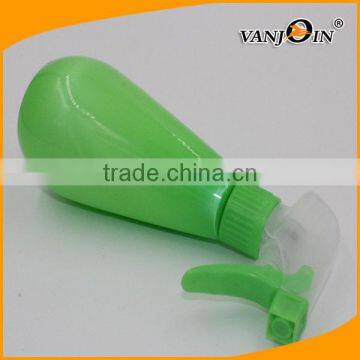 250ml 8oz Green Teardrop Shaped Plastic Hair Spray Trigger Mist Bottle Wholesale photo-3