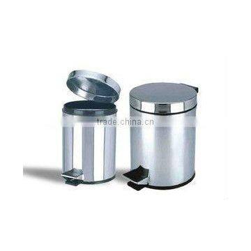 Stainless Steel Pedal Filp Waste Basket