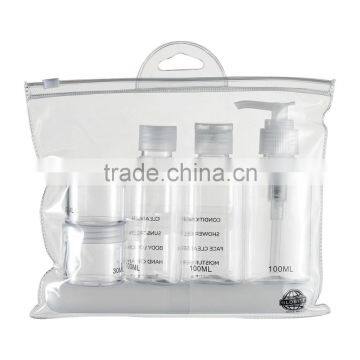 Transparent Toiletry Bag - Holiday Cosmetic Wash Bag Hand Airport Travel Bottles