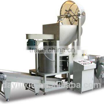 150-250kg/h electric Automatic snack food fryer from Jinan Dayi