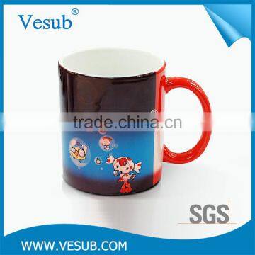 New Arrival Wholesale Factory Best Sale Porcelain Heat Sensitive Color Changing Mugs