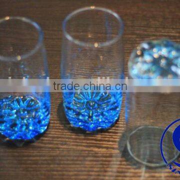 wholesale colored glass tumbler,glassware,colored drinking glass