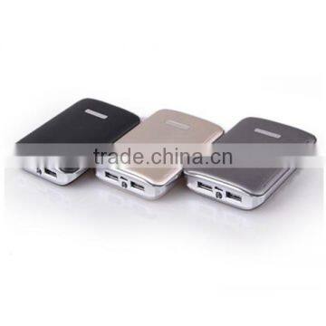 High Quality 5000mAh Leather Finish Power Bank Mobile Phone Charger photo-5