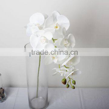 SJ10111099 Artificial China Silk Orchid Single Stem Flower photo-3