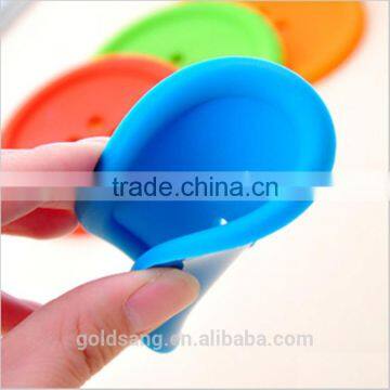 Creative and Cute Button Shape Silicone Baking Mat /round Hot-resistant Silicone Coffer Mat photo-3