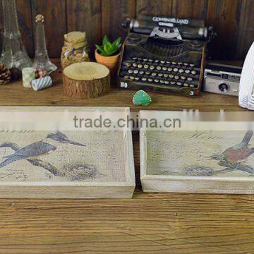Rural Printing Wooden Serving Trays photo-2