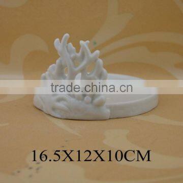 Wholesale Ceramic Christmas Candle Holder Porcelain Fire photo-2