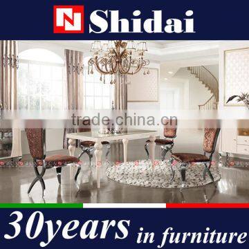 High Gloss Table, High Gloss Dining Table, White High Gloss Dining Table LV-A801A photo-5