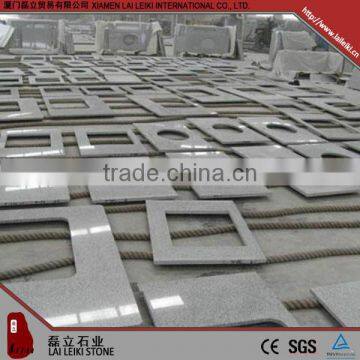 Round Shape G603 Grey Polished Granite Kitchen Table Top photo-4