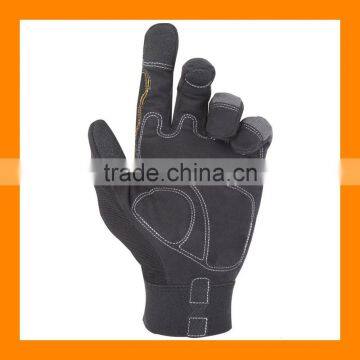 Best Price Custom Leathercraft Workright Handyman Flex Grip Work Gloves Industrial Safety Hand Mechanic Glove photo-3