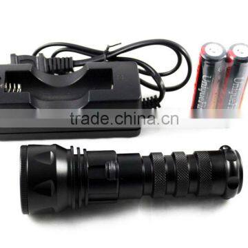 UniqueFire UF-DT2 1200 Lumens CREE XML XM-L U2 LED 2x 18650 Battery & Charger Rechargeable Diving Light Torch