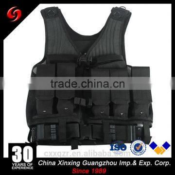 tactical military multi-pocket vest SWAT combat assault plate carrier vest