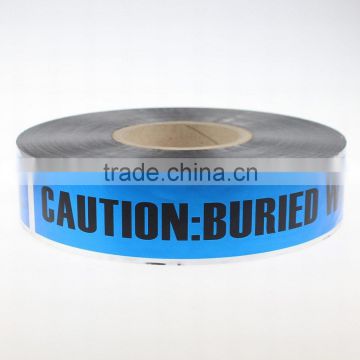 Aluminum Foil Underground Detctectable PVC Masking Tape