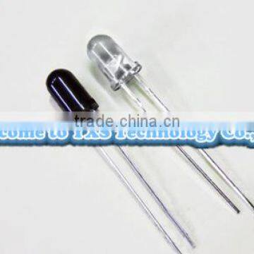 Infrared ray tube 5MM receiving tube PT334-6B transmitting tube IR333C-A INFRARED LED