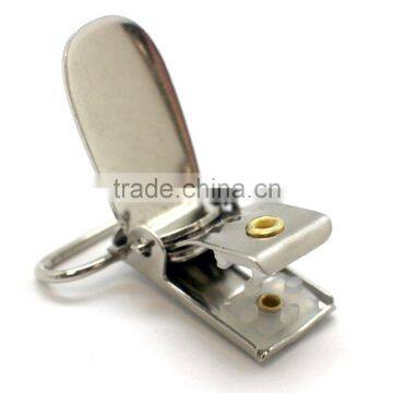 1 Inch Fashion High Quality Metal Suspender Clip With Plastic Teeth Inside for Garment photo-5