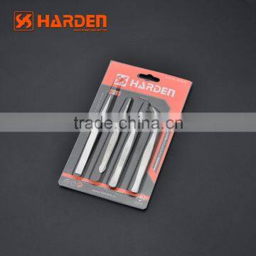 4PCS Stainless Steel Curved Tweezer Set photo-3