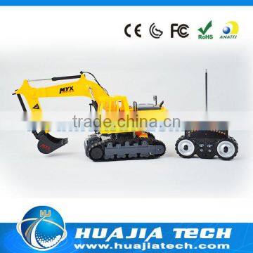 Good quality 8CH RC Excavators construction toys for adults