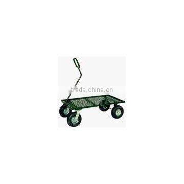 4 wheel hot sale best price platform hand trolley