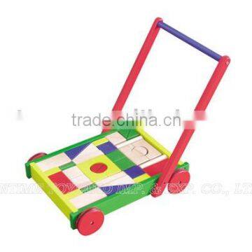 Block baby walker,unique baby walker,car baby walker