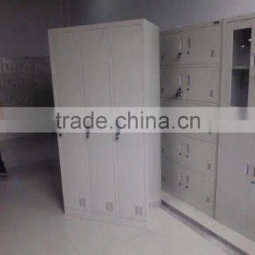 High Quality Three-door Steel Wardrobe for Sale